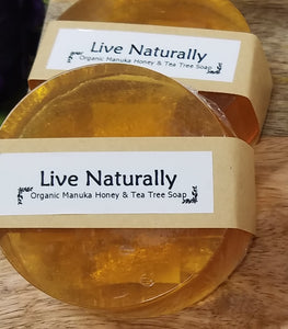 Organic Manuka Honey & Tea Tree Soap