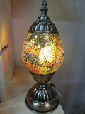 Turkish Mosaic Oval Lamp